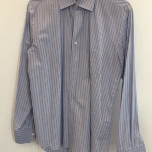 Men’s blue dress shirt